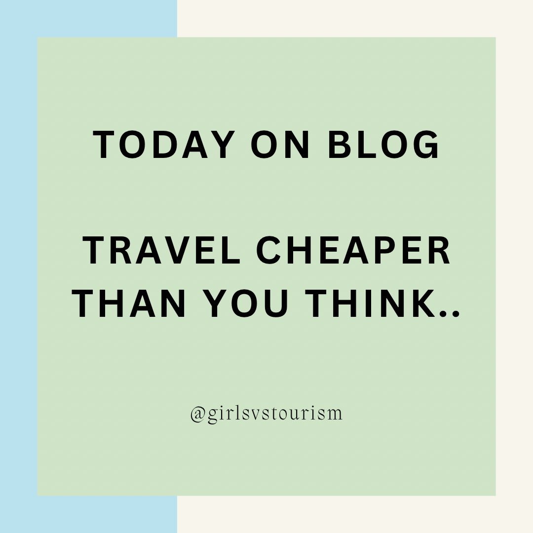 You can always travel cheaper than you think and we’ve written how manage it. More on blog (link in bio).😍 #tourism #tips #safety #womensupportingwomen #femaletravel #blog #solotravel