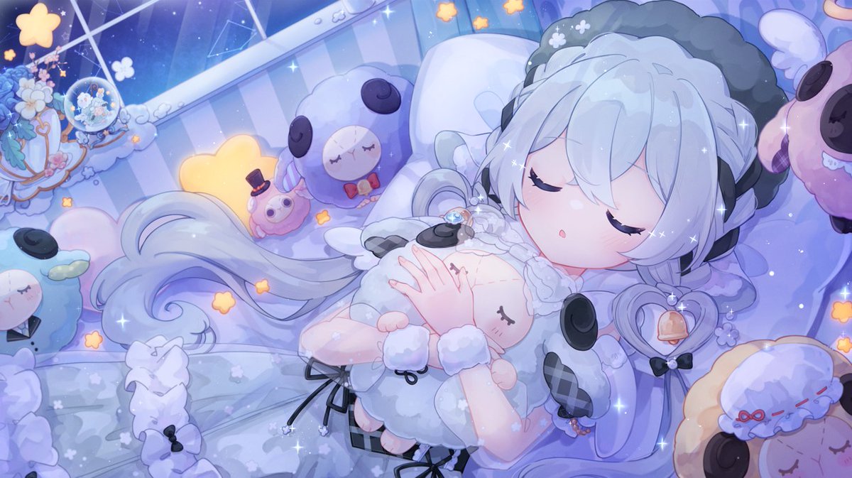 clouddmina's tweet photo. shhh she's very eepy (∪。U)。。。zzZ
#cloudmonet https://t.co/GJpNdvgLRO