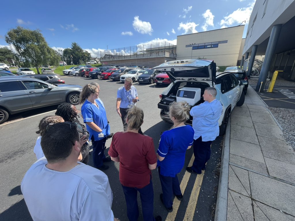 AiredaleUCR's tweet photo. A glimpse of @FujifilmUkMed Ultra-Portable Diagnostics Car. Aiming to drive lower waiting times & reduce unnecessary admissions. Portable X-ray,blood analyser,ultrasound.
Future goals for @ACCTCCCT @airedaleacps @AiredaleNHSFT @AGHRehabAThome #fujifilmultra #drivingdiagnostics https://t.co/m6H30dIe7w
