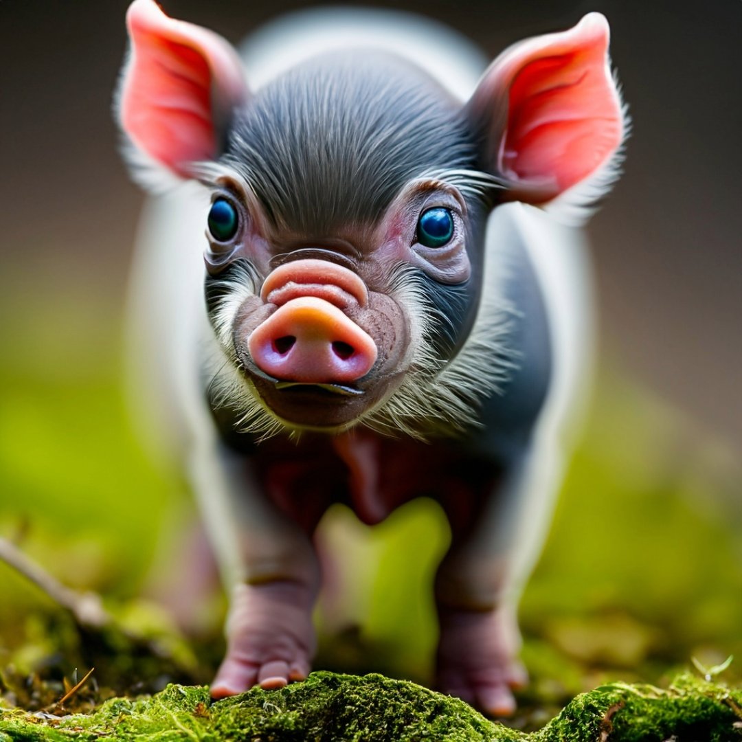 jgrwd's tweet photo. Have you ever met a Moss Piglet? Some are mossier than others but they're all mossy nonetheless. #MossPiglet #Adobe #AIArtworks https://t.co/kuq08cZwUu