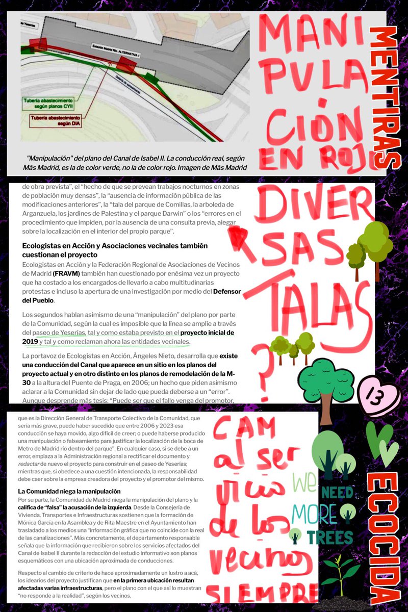 velveluaces's tweet photo. Veréis cdo estás d vacaciones, repartes tu tiempo cm quieres o puedes
Dsd distancia, adquieres perspectiva y te das cuenta q
🚫 #Ayusito, podría ser 1 presunta GENOCIDA y ECOCIDA
Ancian@s
Árboles
-Miles de muert@s x su #ProtocoloCOVID
-Miles de árboles talados x 🚧 #línea11Metro https://t.co/0iIKr0N7H6