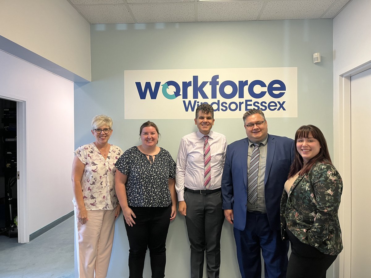 It was great to meet with the team at Workforce Windsor Essex and learn about all of their amazing resources and programs!