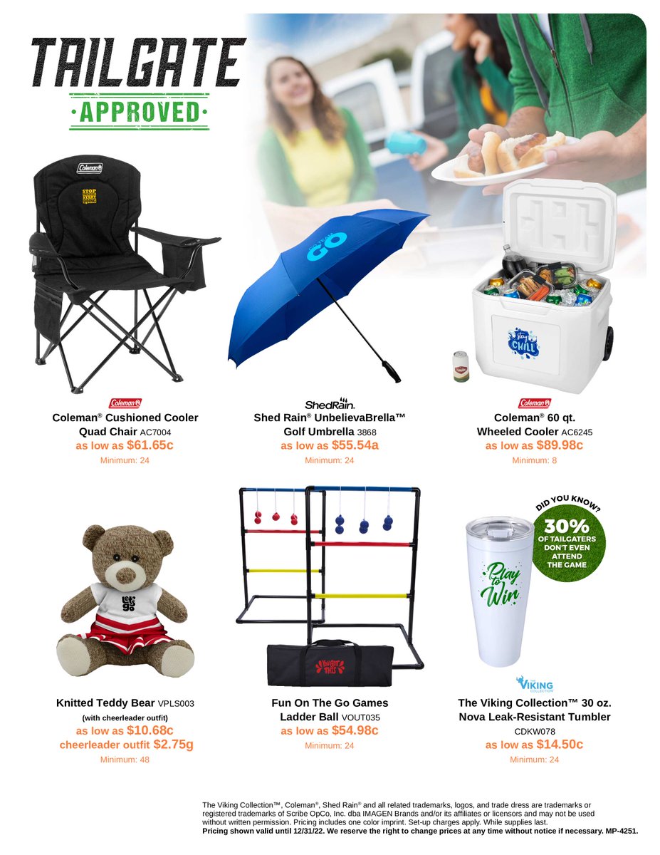 Are you ready for Tailgate Season?
We are! Check out these great products!
For more product details or to order: info@headofthehunt.com

#tailgate #football #stadium #soccer #SeasonTickets #WeekendVibes #outdoorfun #EmployeeExperience #employees