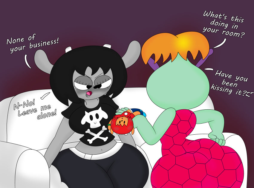 Yeah she has an unhealthy obsession with her goody two shoes doppelgänger