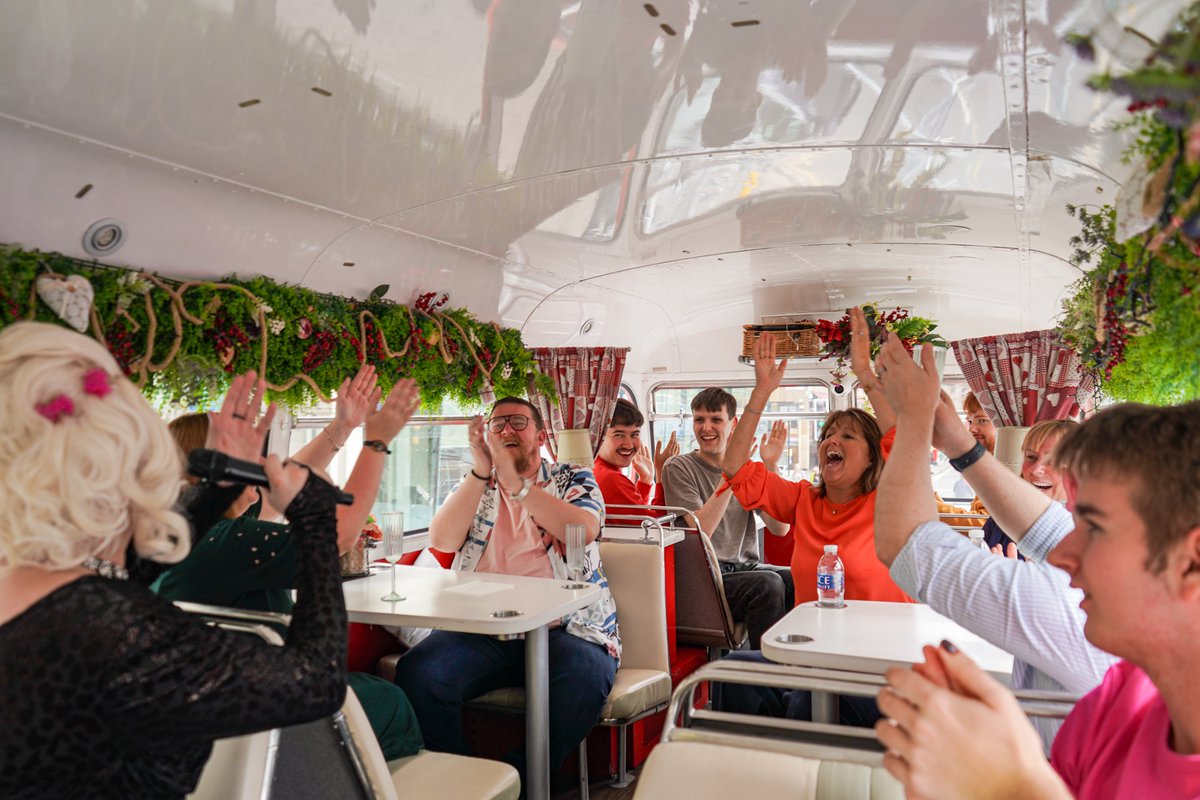 Not long to go till we lauch our divalicious Drag Evening Dining and our sparkling Drag Brunch tours.
Contact us on 01355229448 or email into info@redbusbistro.co.uk remember we have a special offer on with our STV campaign on our buy one get one half price valid for one year.