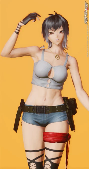 これは武良左の遺伝子から生まれた少女#PSO2NGS 