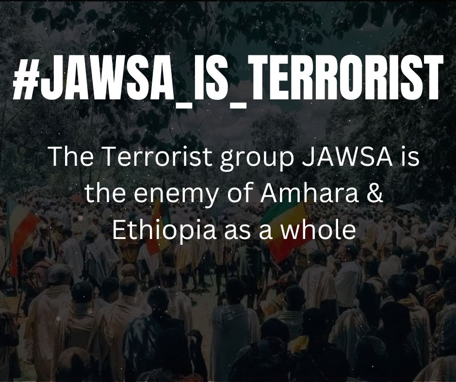 PartyAddis's tweet photo. Extremism is against both the order and development of a country!! #JAWSA_Terrorists  #No_Genocide  #Save_Amhara_Against_JAWSA #JAWSAISTerrorist @EUSR_Weber @CommissionerHR @UN_Spokesperson @OHCHR_EARO @UKMisBrussels https://t.co/nYhasSMP9z