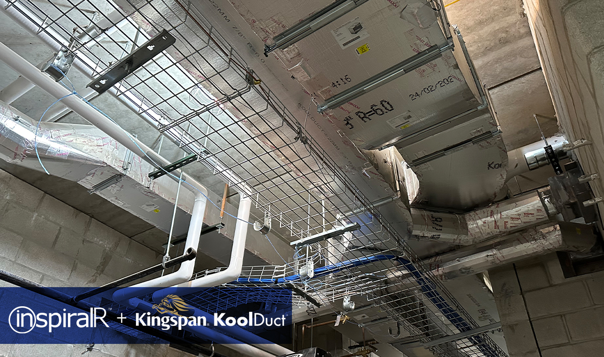 Thermaduct's tweet image. Thermaduct's InspiralR pre-insulated system is playing a part in this new addition to an Ohio government facility. The project is taking advantage of both our InspiralR insulated round duct and rectangular @KingspanIns_US KoolDuct.

#thermaduct #inspiralr #koolduct