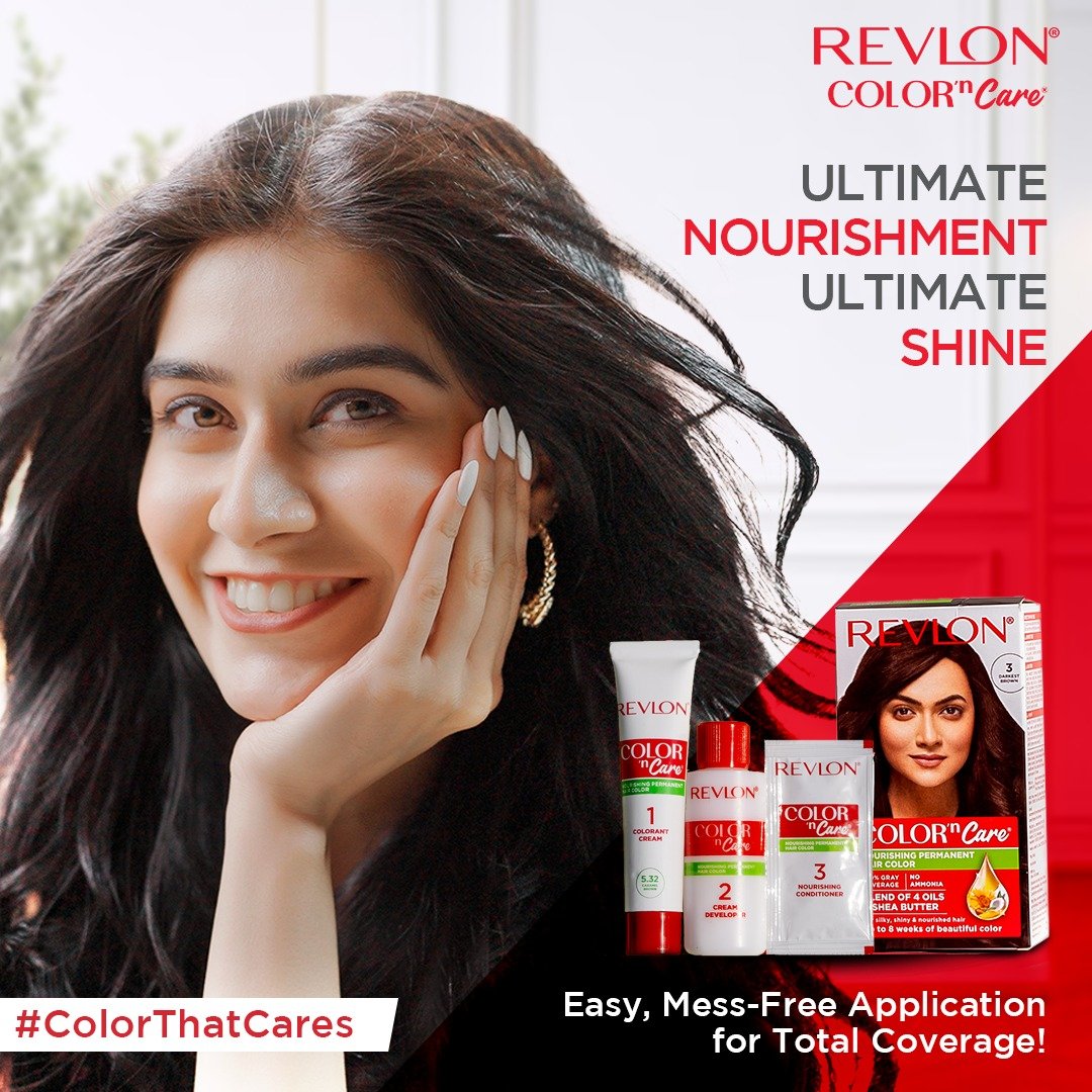 Need that nourishment AND shine? You got it! 😎 

With the Revlon Color'n Care Nourishing Permanent Hair Color, you can achieve ultimate nourishment &amp; shine! But that's not all! The easy, mess-free application makes your hair coloring process a breeze! 

#Revlon #ColorThatCares