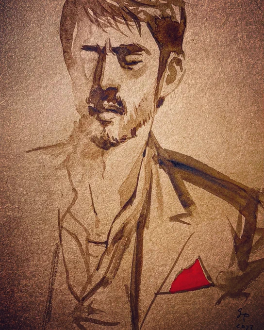#Andrewkoji#fanart#watercolor 