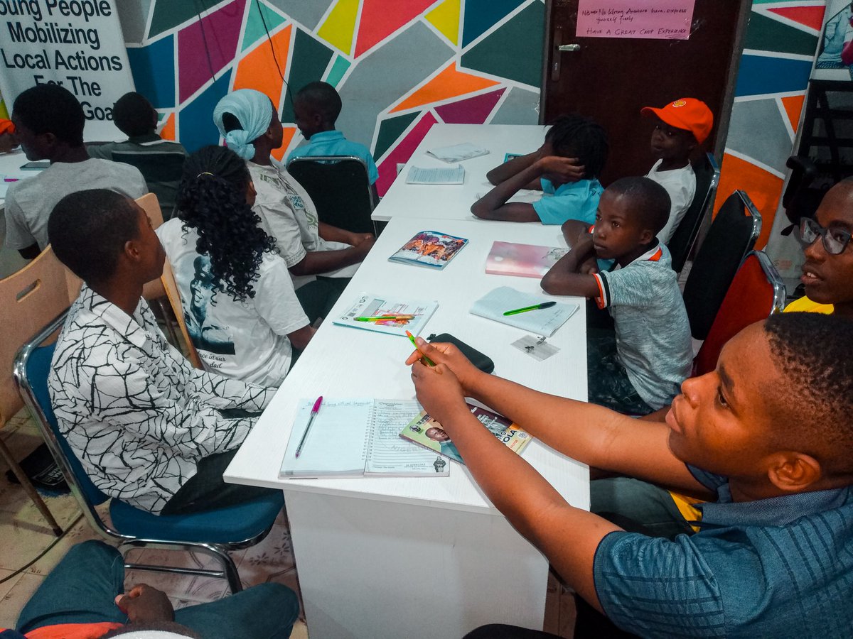 DEANinitiative's tweet photo. Diving deep into our first session at the Young Climate Activists Camp: Exploring Greenhouse Gases and Carbon Sources/Sinks. 🌎 Understanding these vital components of our ecosystem will empower us to fight climate change effectively. Knowledge is our weapon! #ClimateEducation https://t.co/lu2vyzZlf9