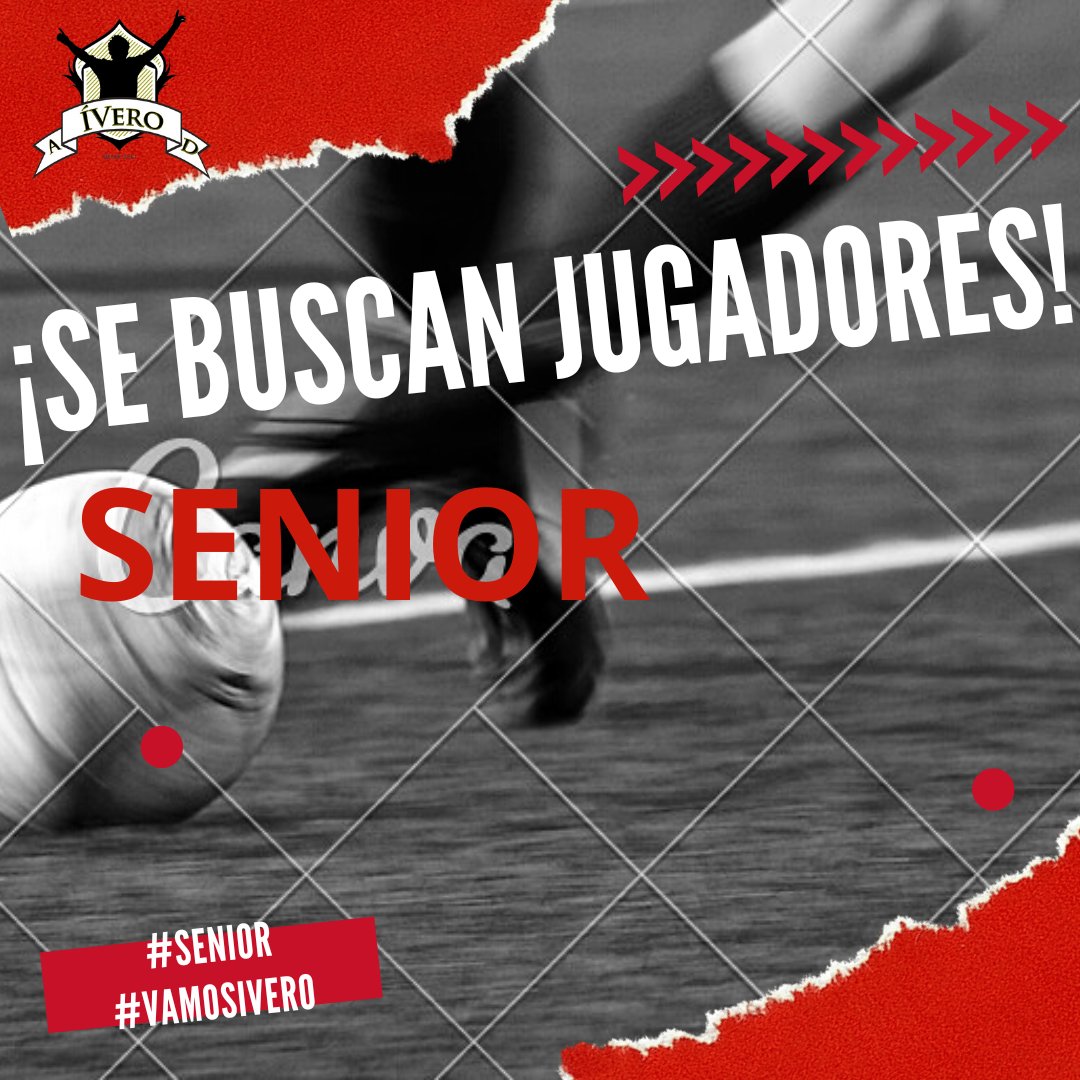 IveroValdemoro's tweet image. ‼️ BUSCAMOS JUGADORES SENIOR‼️

Buscamos JUGADORES SENIOR para equipo de 3° Regional.

Si estás interesado escríbenos un email o entra en nuestra web, te esperamos!!! 💪🔥

adivero@hotmail.com
adivero.es

#VamosIvero 
#masqueunclubunafamilia
#senior