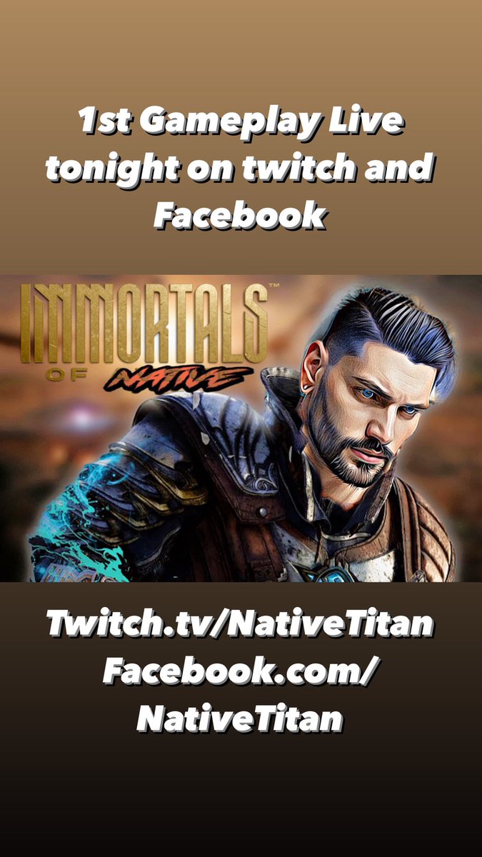NativeGamingFB's tweet photo. We’ll be live tonight on twitch and Facebook @ 9pm! https://t.co/Z4lvFJmk4f