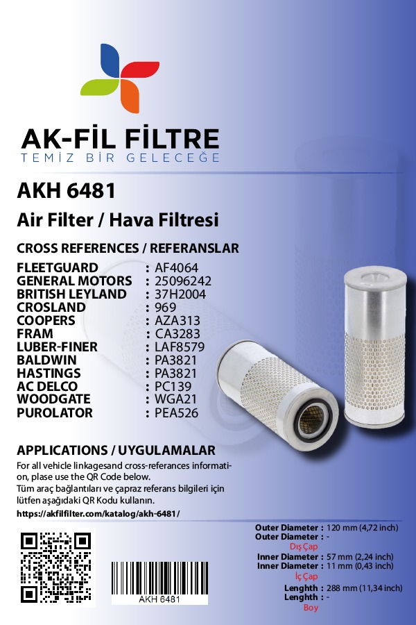 akfil_filter's tweet photo. AK-FİL AKTİF FİLTRE

•AKH 6481

#temizbirgelecege
#filtre #endüstriyel #endüstriyelfiltreler #hava #havafiltresi #air #akfil #akfilfiltre https://t.co/YuFQjCfEMr