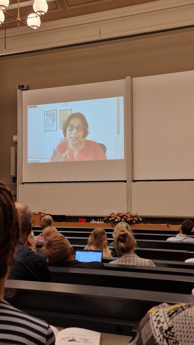 SLU_ruraldev's tweet photo. Hope is a useful counter narative of disparity. Centering everyday attentive to hope is the best pedagogical approach to a just society! Inspired-positive keynote by Asmita Kabra, to kick off our discussions on second day at #NorDev23 @SweDevNetwork
https://t.co/qvgzHr2EYc https://t.co/6neRcdBBAE