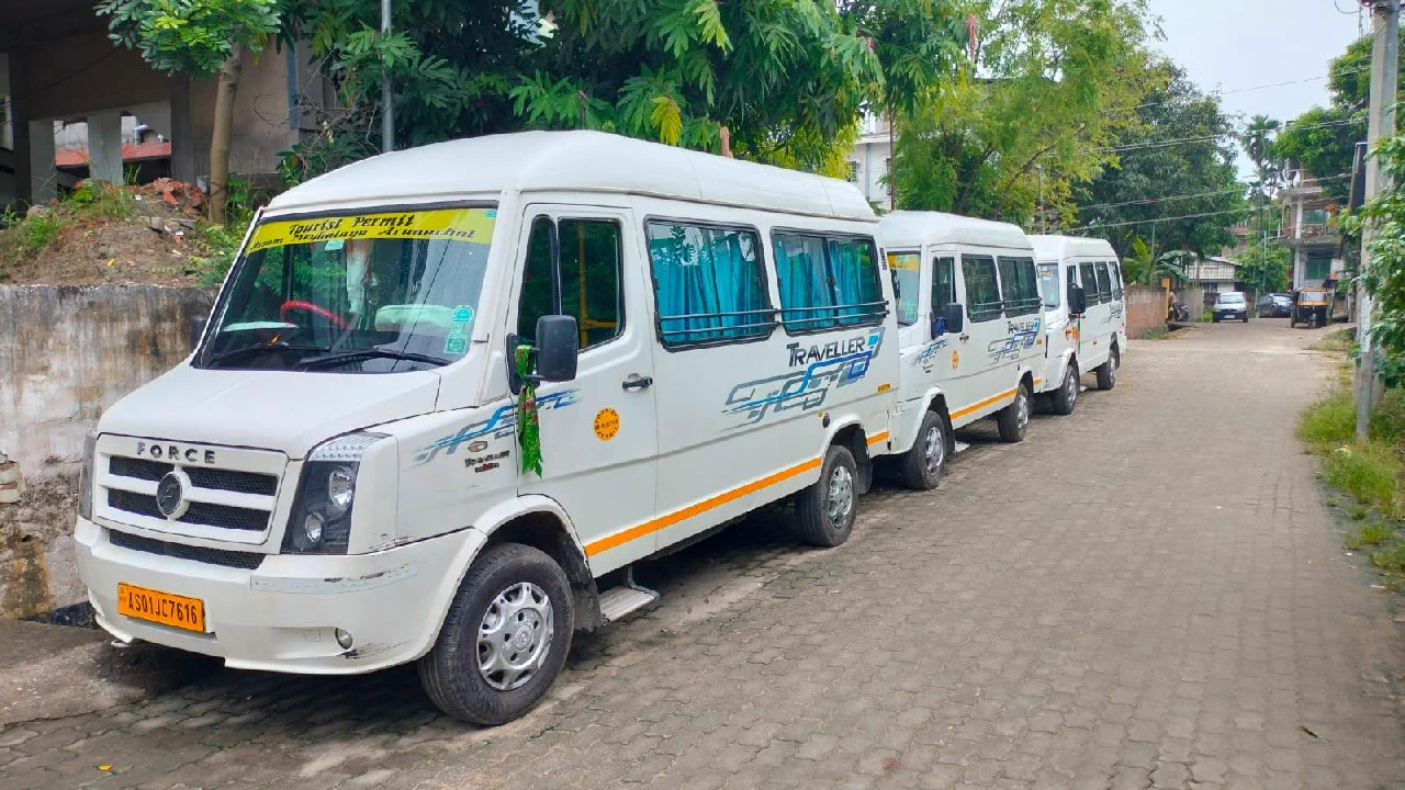 Silver Lines - Call:+919395797737 to Book Tempo Traveller at Affordable Rental for Assam Meghalaya Arunachal, Top 10 Tempo Travellers Agency in Guwahati, Book Tempo Traveller in Guwahati at Low Rental Fare for Kaziranga Tawang Shillong Cherrapunjee, Best Guwahati Tempo Traveller Rental Agency for Northeast Tour, Affordable Low Cost Tempo Traveller Rental in Guwahati, List of Best Tempo Traveller rental in Guwahati, guwahati to shillong tempo traveller fare, tempo traveller 17 13 seater, traveller price in guwahati, force traveller 17 seater price in guwahati, traveller 13 seater price in guwahati, tempo traveller price, 17 seater tempo traveller, bus rental in guwahati, Online Book 13 Or 17 Seater AC Tempo Traveller in Guwahati for Tawang Kaziranga Shillong Cherrapunji Assam Meghalaya Arunachal, Contact Nos of Tempo Traveller Rental Providers in Guwahati, Tempo Traveller Rent for Guwahati Shillong Tour, Good Tempo Traveller on Rent in Guwahati, Tempo Traveller Rental in guwahati, Hire Tempo Traveller in Guwahati