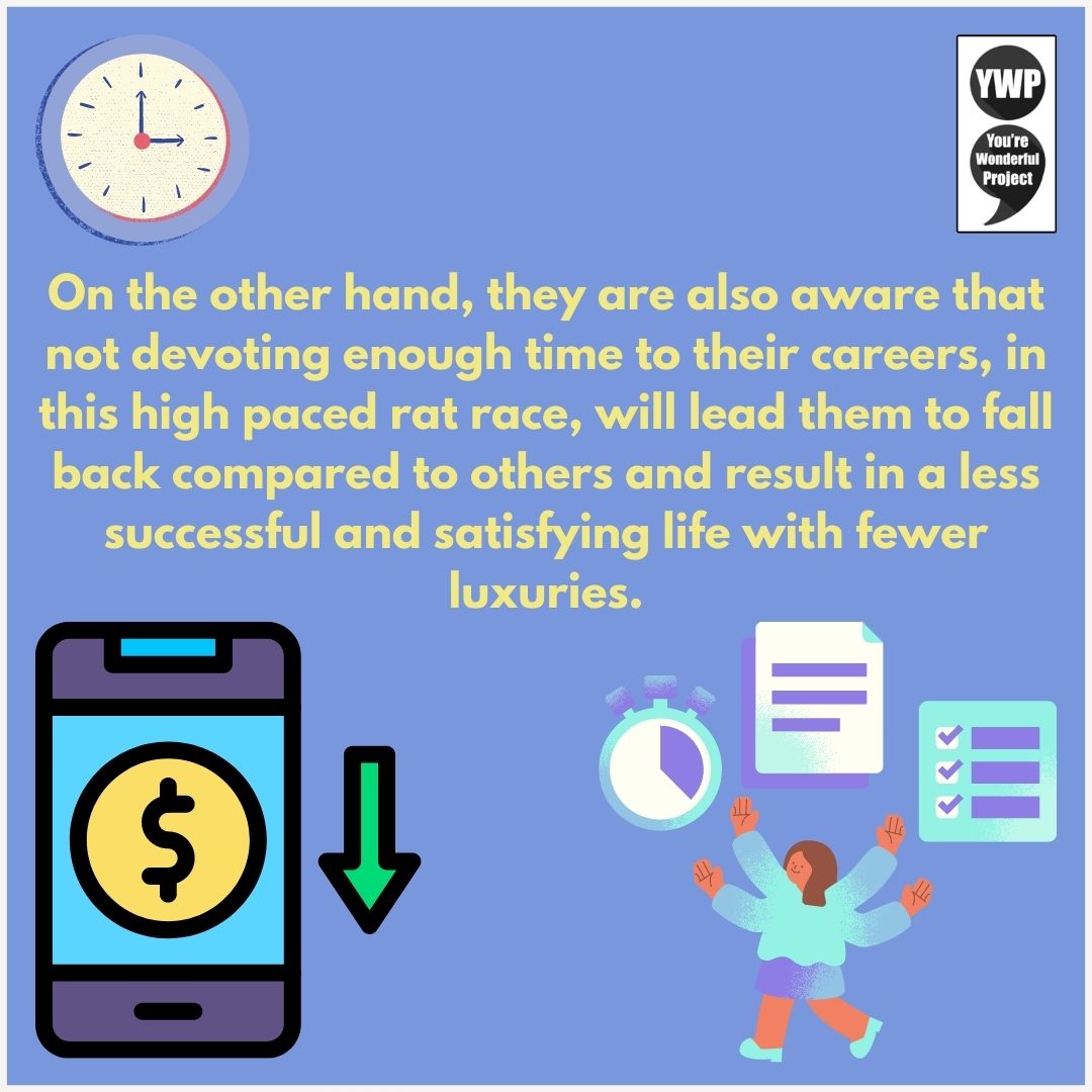 YWPIndia's tweet photo. Most people have to end up prioritising one over the other. https://t.co/k3ahWQVyTP
