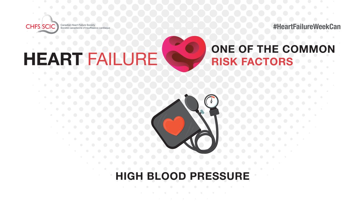 If left undiagnosed and untreated for long periods, high blood pressure (hypertension) can lead to #HeartFailure. Have your blood pressure checked at least once every two years — more often if your physician recommends it. #MedTwitter #CardioTwitter