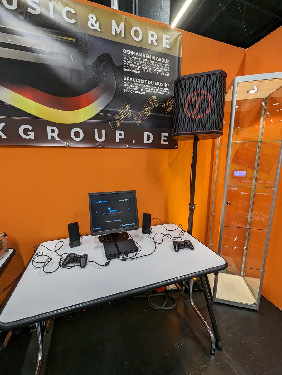 rabatzmacher's tweet photo. Es schreitet vorran #gamescom2023 #retroarea #halle10_2 #germanremixgroup https://t.co/94BKzQlxkx