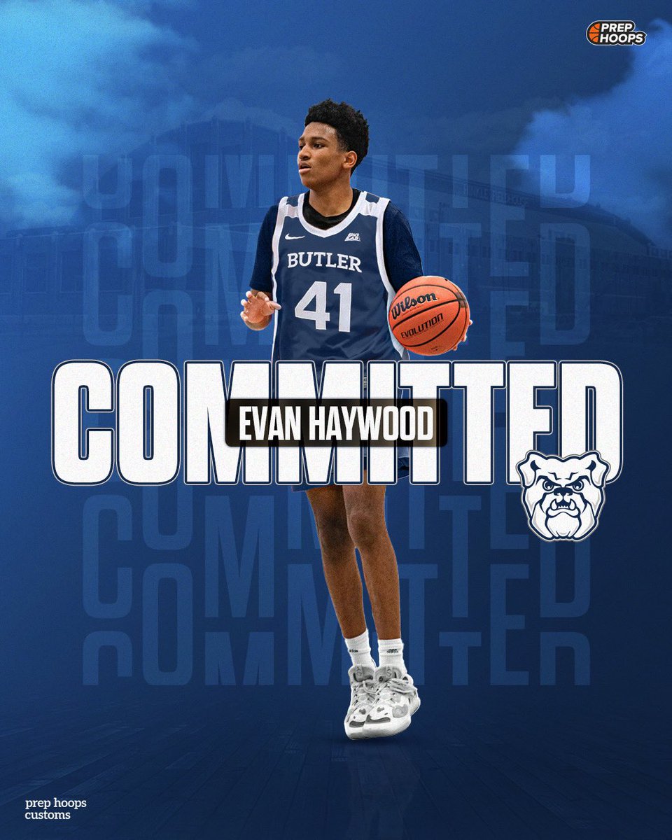 2024 Evan Haywood (<a href="/EvanHaywood4/">Evan Haywood</a>) out of Indiana has 𝗖𝗢𝗠𝗠𝗜𝗧𝗧𝗘𝗗 to Butler.

Custom Graphics: prephoops.com/custom-graphics