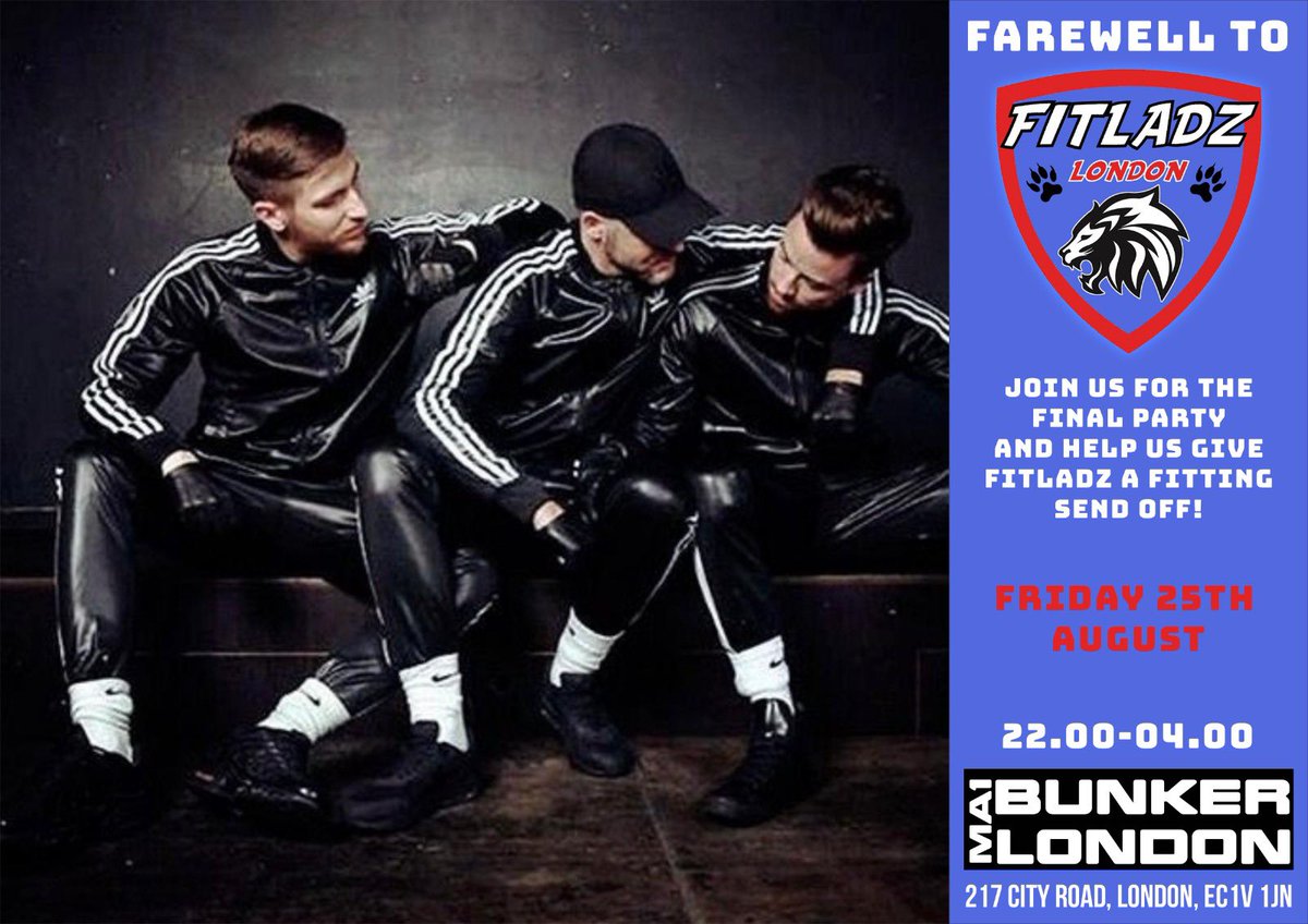 FitladzUK's tweet photo. Fitladz Final party this Friday night but that doesn’t mean you can’t have fun in the daytimes too! If you are around the Old St area and fancy joining us…. https://t.co/nVGADESOu7