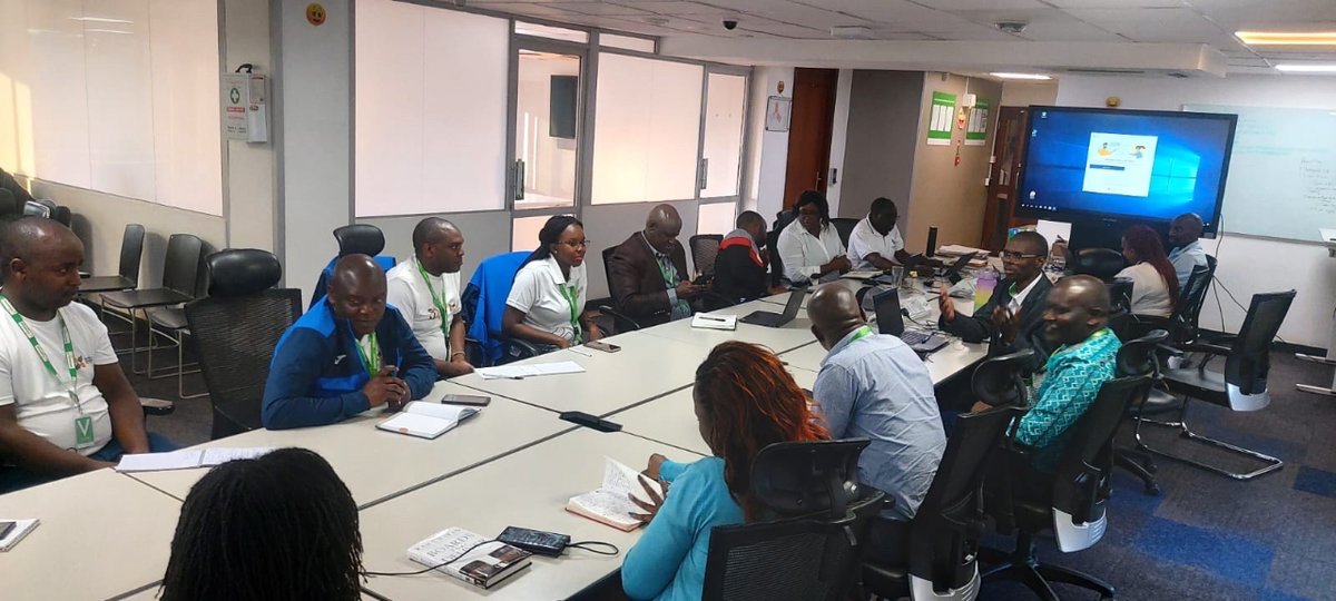 qonasacco's tweet photo. We love ❤️ visitors ! 

What a pleasure it was hosting and exchanging key industry notes with one of the leading SACCO’s in Kenya  @police_sacco 

Great benchmarking experience &amp; knowledge sharing

#police_sacco #cooperativesociety #financialinclusion #Kenya #SACCOs https://t.co/EwGDUNAQqs