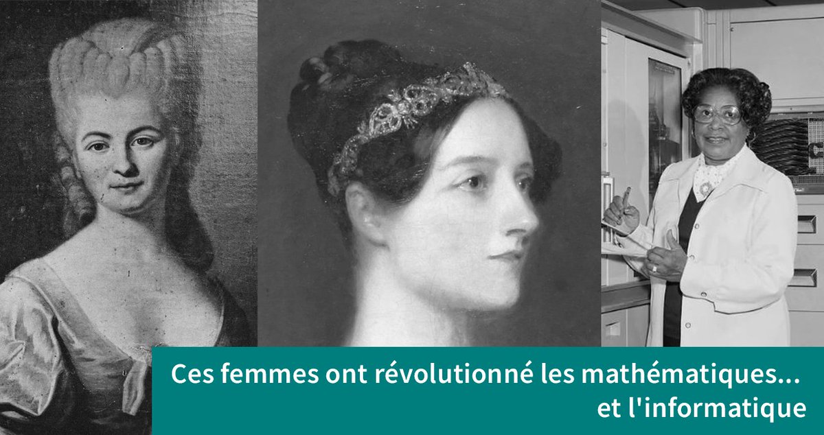#Article 📝 | Nicole-Reine Lepaute, Augusta Ada Byron, Mary Jackson... De comtesse à officier de la marine, de nombreuses femmes ont façonné l'histoire des #mathématiques et de l'#informatique.

<a href="/NatGeoFR/">National Geographic FR</a> leur rend hommage en images ici ➡️ bit.ly/nationalgeo-fe…