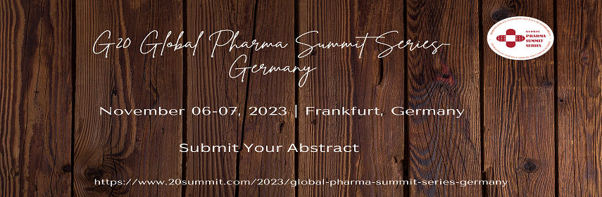 johnwil07208867's tweet photo. 🏆Presenting your abstract at the #G20 Global Pharma Summit Series-Germany #conference offers unparalleled #opportunities. Engage with #industry giants, gain recognition & contribute to the advancement of #pharma and #healthcare. Submit now! #G20PharmaSummit #AbstractPresentation https://t.co/RJbU0hk0rc