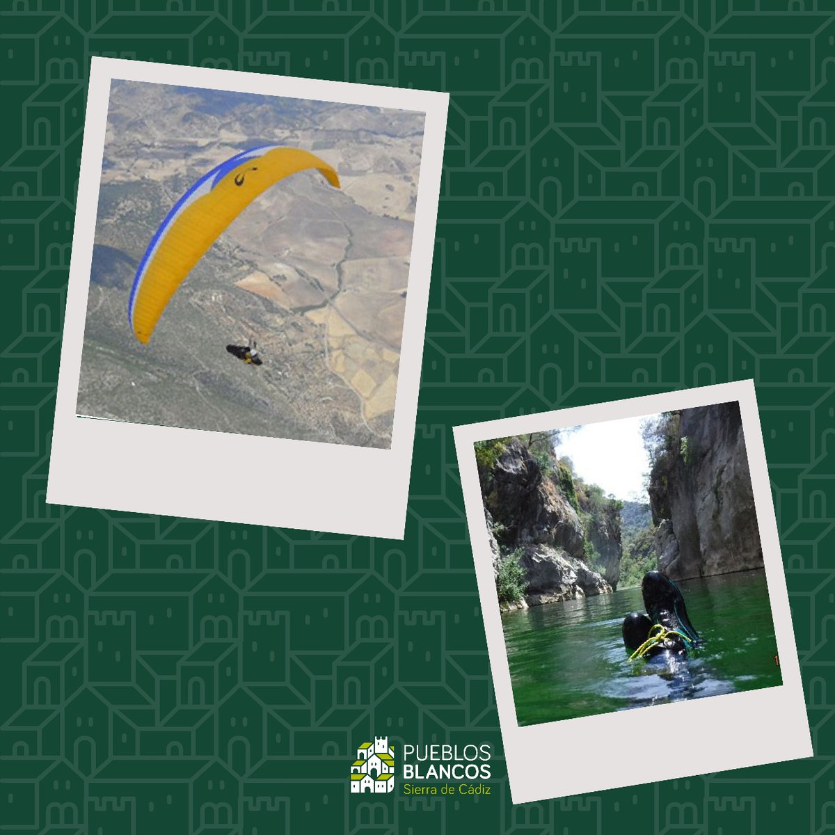 🛤️ Las actividades al aire libre en los Pueblos Blancos abundan: káyak, vuelo libre, senderismo... Elige la que mejor se adapte a ti y monta tu ruta ⚡

🔗 pueblosblancosdecadiz.es/que-hacer/
#DescubreLosPueblosBlancos