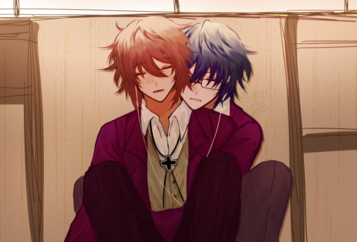 9ly_c3r1n's tweet photo. Small doodle of our sillies
#sarumi #猿美 https://t.co/Be9rqxvAia