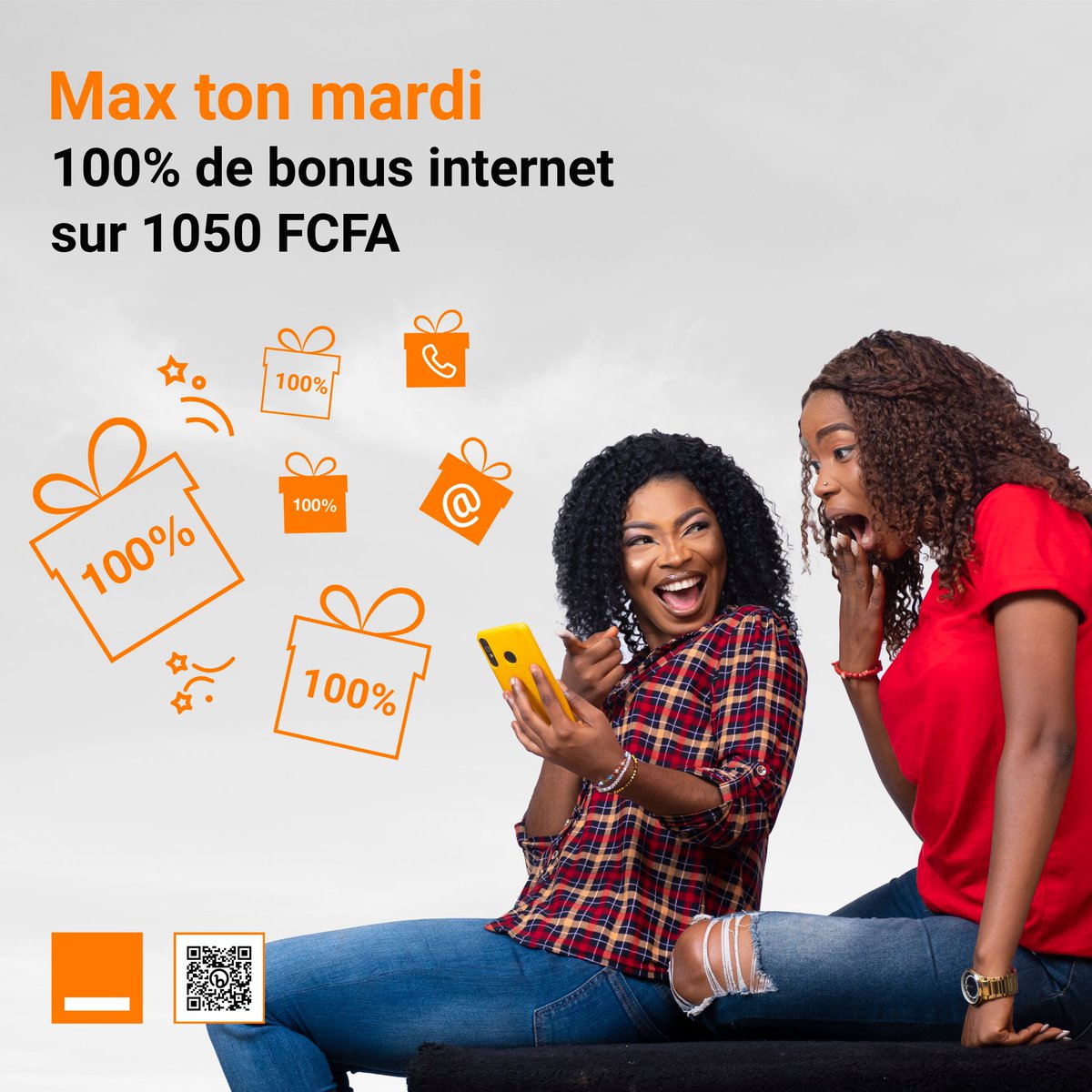 OrangeBurkina's tweet photo. #Max ton mardi avec Orange en profitant de ๐๐๐% ๐๐ ๐๐จ๐ง๐ฎ๐ฌ ๐ข๐ง๐ญ๐๐ซ๐ง๐๐ญ.
#MaxTesVacances #MaxTaData #OrangeBurkinaFaso https://t.co/8dbi5Qg8kL