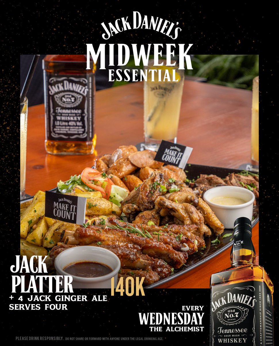 thealchemistkla's tweet photo. All thatโs missing is you and like 3 friends.๐ Who are you calling this Wednesday for this Jack Platter? #JDMidweekEssential
Tag them! https://t.co/t9NjXOPMGn