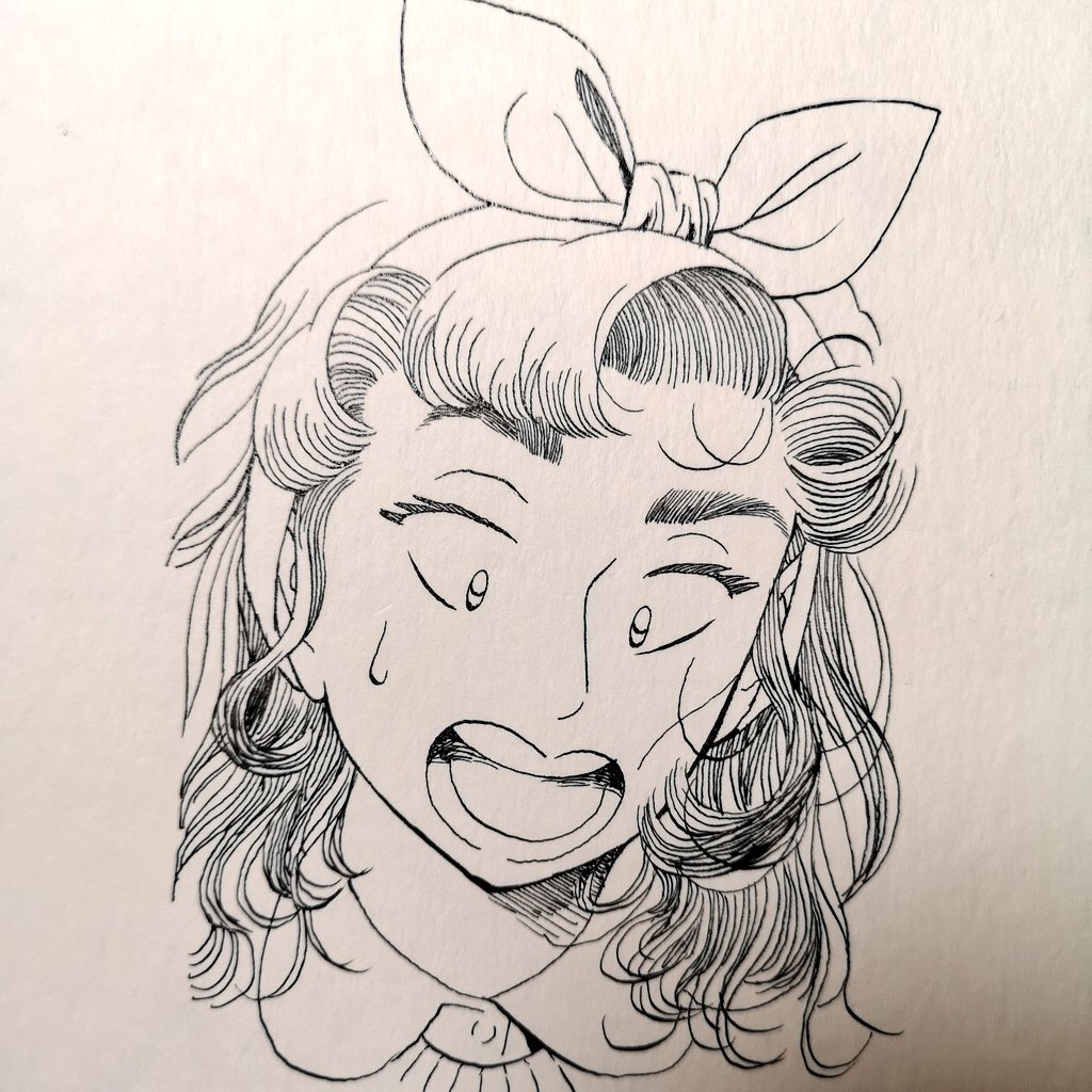 毛を描くの好き 
