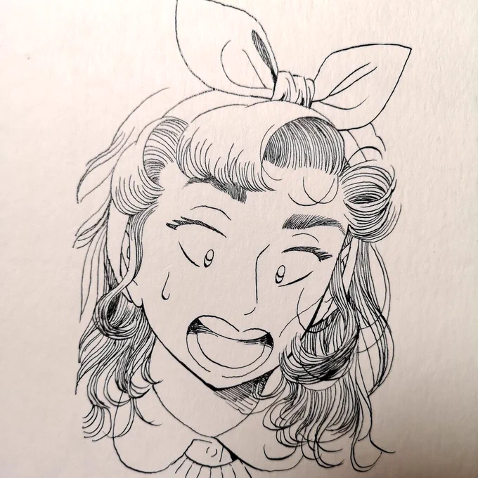 毛を描くの好き 