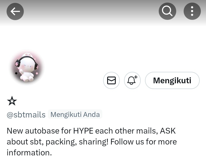 Thankyou min @sbtmails 💓💓