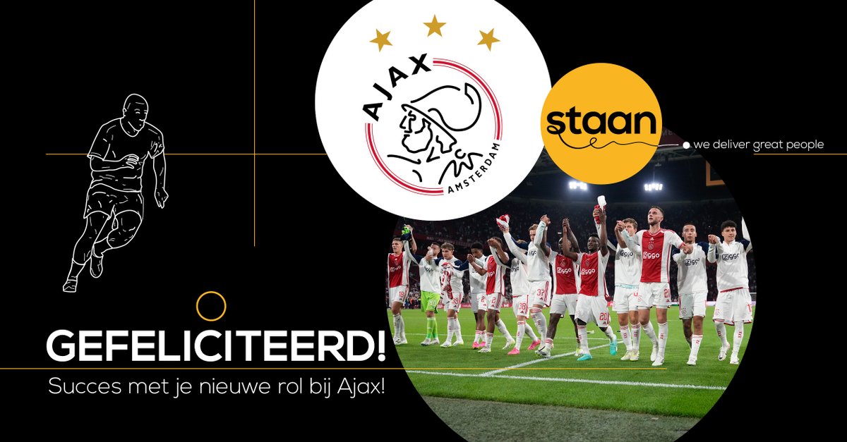 𝐎𝐩𝐧𝐢𝐞𝐮𝐰 𝐠𝐞𝐬𝐜𝐨𝐨𝐫𝐝 𝐛𝐢𝐣 @AFCAjax !⚽️ Er heeft wederom een transfer plaatsgevonden binnen het financiële topteam van Ajax! Marcel gaat financieel scoren in zijn rol als Financial Accountant.Hopelijk brengen jouw inzichten het team naar nieuwe overwinningen!