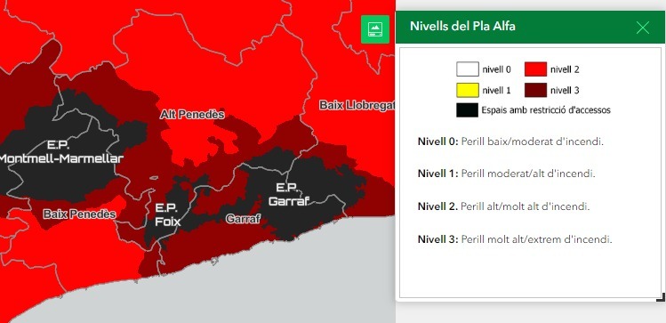 🔴 Es prohibeix entrar a les zones forestals del municipi per l’elevat risc d’incendi.

cunit.cat/es-prohibeix-e… #AjuntamentDeCunit #ElTeuAjuntament #Cunit