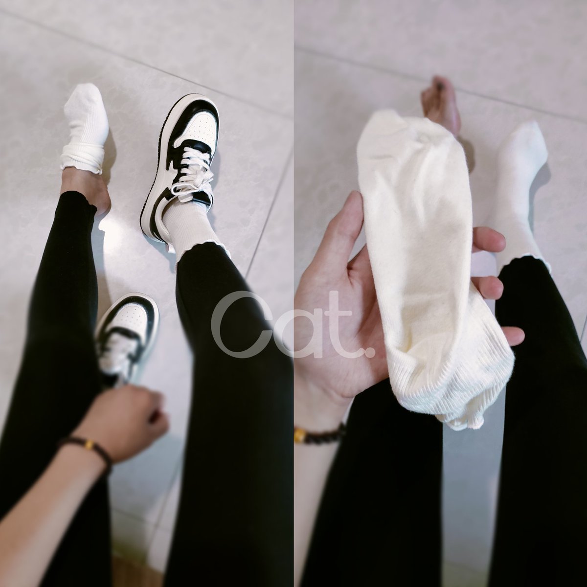 Cat2033625's tweet photo. 白袜套在你们的狗鸡巴上，用力吸闻着鞋里的香味，看到一双酸臭的袜子就忍不住送钱了？狗杂种 https://t.co/vgqJ9QbPNF