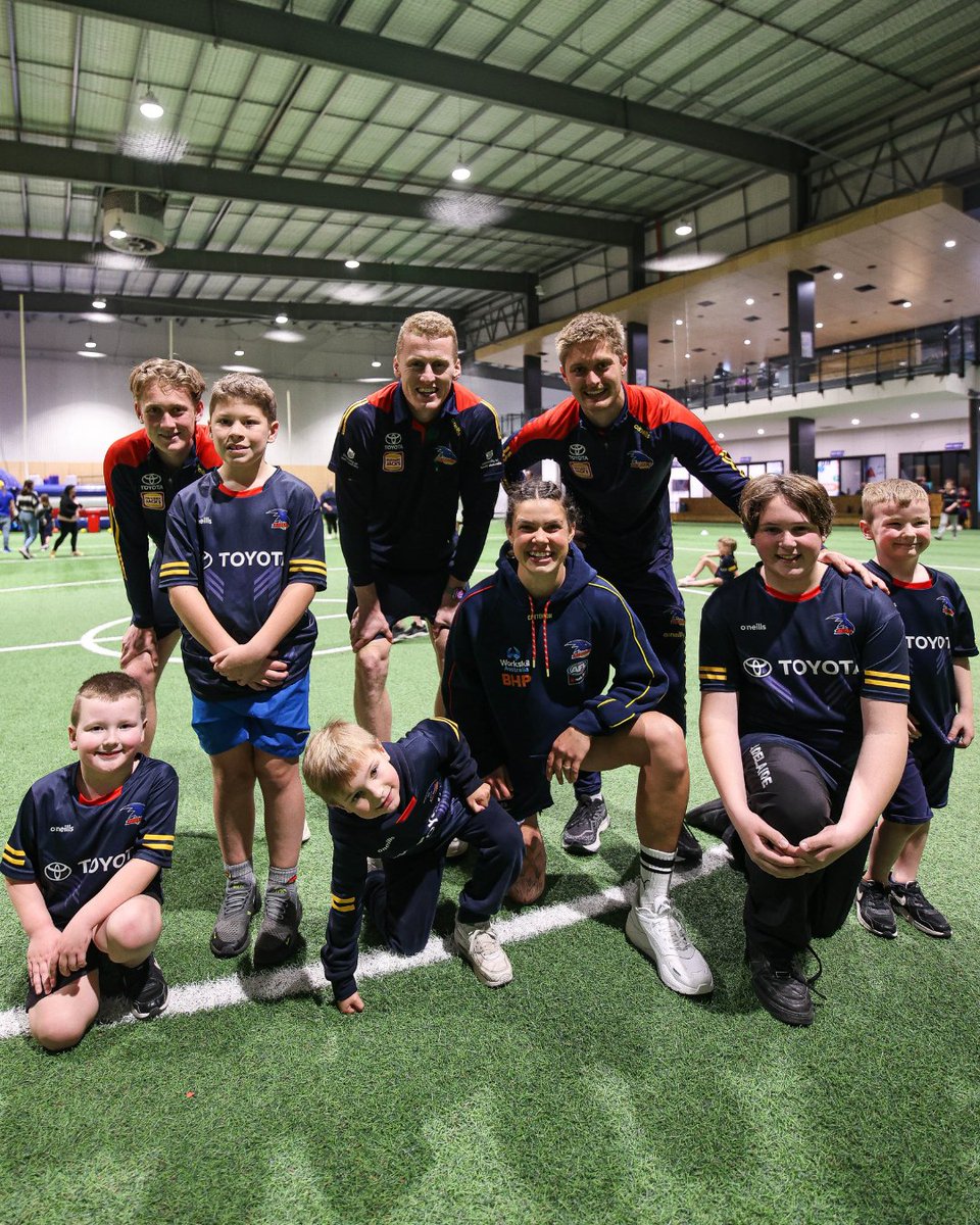 Adelaide_FC's tweet image. Plenty of fun at our fourth and final Crows Foundation Inclusive Academy session for 2023 🥰

For more foundation content follow us at @CrowsFoundation. 

#weflyasone