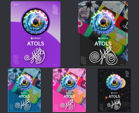 ATOLSX's tweet photo. 8月23日12時より販売開始予定です✨

5枚発行です❕
のちのち追加発行もあるかもしれませんが
限定品or限定にふさわしい価格設定にしましたので是非

パートナーパスの保有者様には、
抽選でサイン入りレコードが当たります。

詳しくはURLに記載が御座います🔵

▼ニコニコパートナーパスの詳細
https://t.co/cgXDjutznj

▼購入方法のご案内
https://t.co/fO9Q6D4abD

#NicoFT