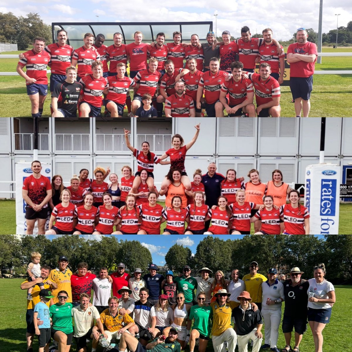 HammersRugby's tweet photo. Rugby. Cricket. Hammers. The perfect weekend trifecta.
#hammersrfc #rugby #cricket #northvssouth #livefortheweekend #fulham #hammersmith #greatdaytobeahammer #preseason @ https://t.co/9QFbtk6jW3
