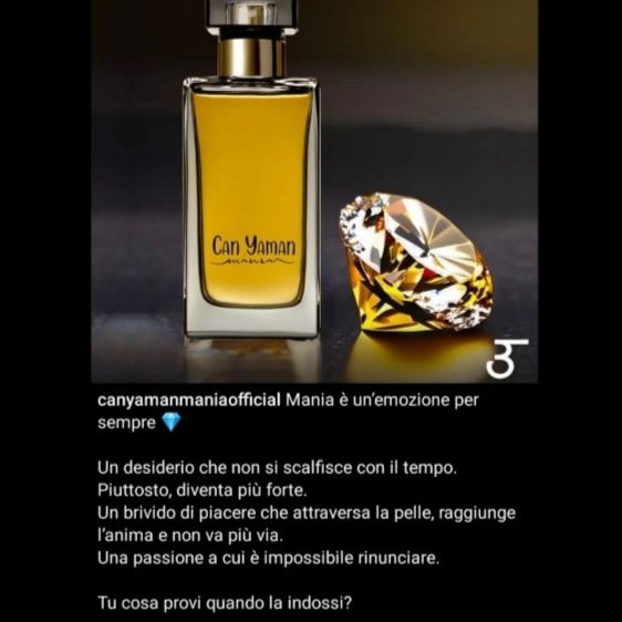 ConcyZinno's tweet photo. Repost #CanYamanMania 
💎
#canyaman #mania #maniastyle #profumo #perfume #aroma #diamante https://t.co/wzzgOSFUFF