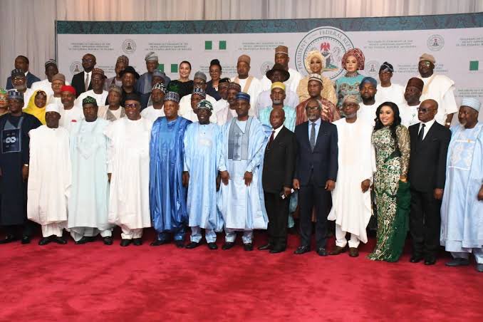 CTProductionsco's tweet photo. President Tinubu's swift action directive reflects Nigeria's urgency. Prioritize national welfare over regional interests, as 45 ministers take office. Their responsibility in shaping impactful policies is paramount. 

#ctproductionsco #createthepower #politics #governance https://t.co/zdfRx6TWou
