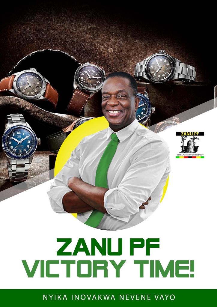 NcubeMadison's tweet photo. Takanonanganisa, takanodhala, takanoti tsepete tsepete, takanoti 6million votes paMasvingo ipapo..it's now time ladies and gentlemen, let's all go out and give our President another term #VoteEd https://t.co/eHqxCkLyN8