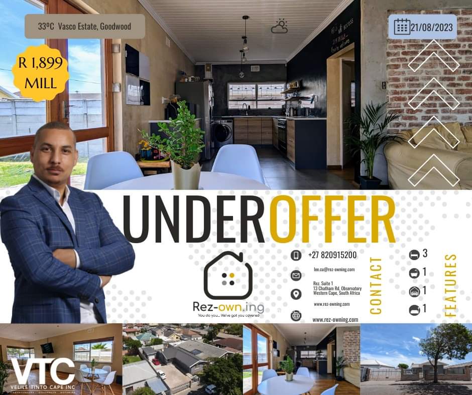 lee clarke (@leapslee) on Twitter photo And there we go just 1 week into the market, and we have an offer, folks...Let us do the same for you. Are you tired of your home being on the market for weeks and months on end?
Reach out to Lee Clarke via DM or What's app at +27820915200 or email at lee.c@rez-owning.com. And there we go just 1 week into the market, and we have an offer, folks...Let us do the same for you. Are you tired of your home being on the market for weeks and months on end?
Reach out to Lee Clarke via DM or What's app at +27820915200 or email at lee.c@rez-owning.com.