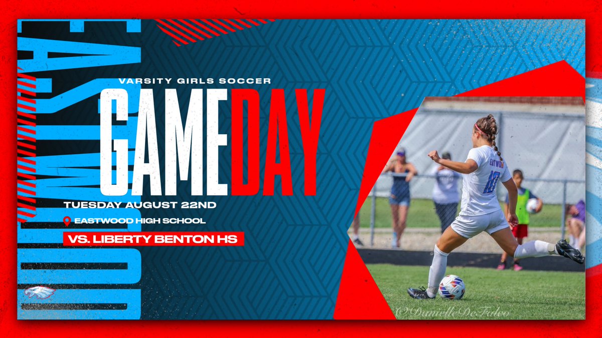 It’s Game Day! Come out and support your lady eagles in their first home game of the season as they take on Liberty Benton HS starting at 7pm.

Reminder to those that attended our kids camp are invited to watch us play tonight free of charge! 

Make sure to wear your red‼️