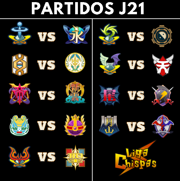 LigaZentella's tweet photo. ⚡️ #LigaChispas | #Jornada21 | #Partidos ⚡️

¡Estos son los enfrentamientos de la #LigaZentella de la jornada de hoy! ¡Tenemos partidazo en el Estadio del @LittleGiants_FS! 🔥😍

⏰ Hoy a las 16:00 P.M. 🇪🇸 y 09:00 A.M.  🇨🇴

¡Nos vemos esta tarde y muchísima suerte a todos! 🍀 https://t.co/ESzs5E2MlA