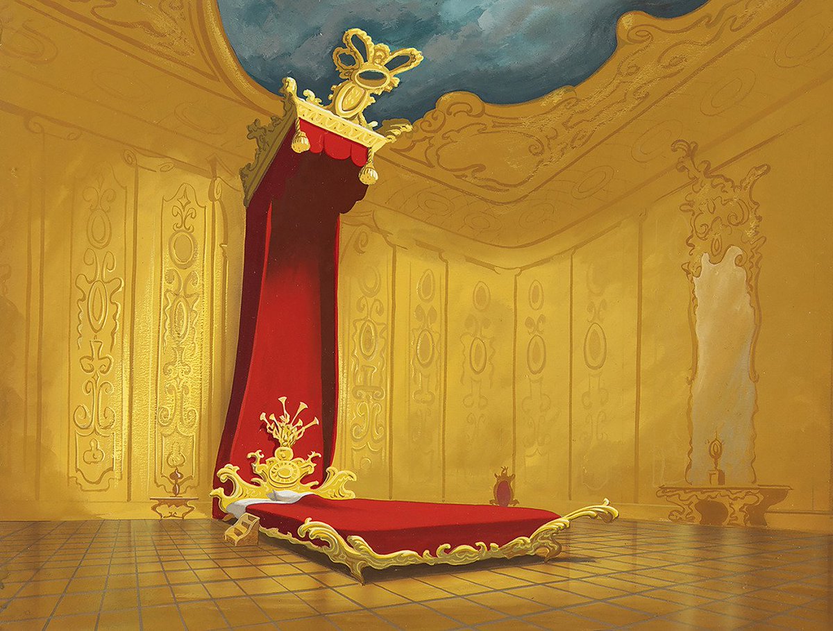 sylvainsarrailh's tweet photo. Backgrounds from Cinderella ( 1950, Disney Studios ) https://t.co/TNLu4Os0j0