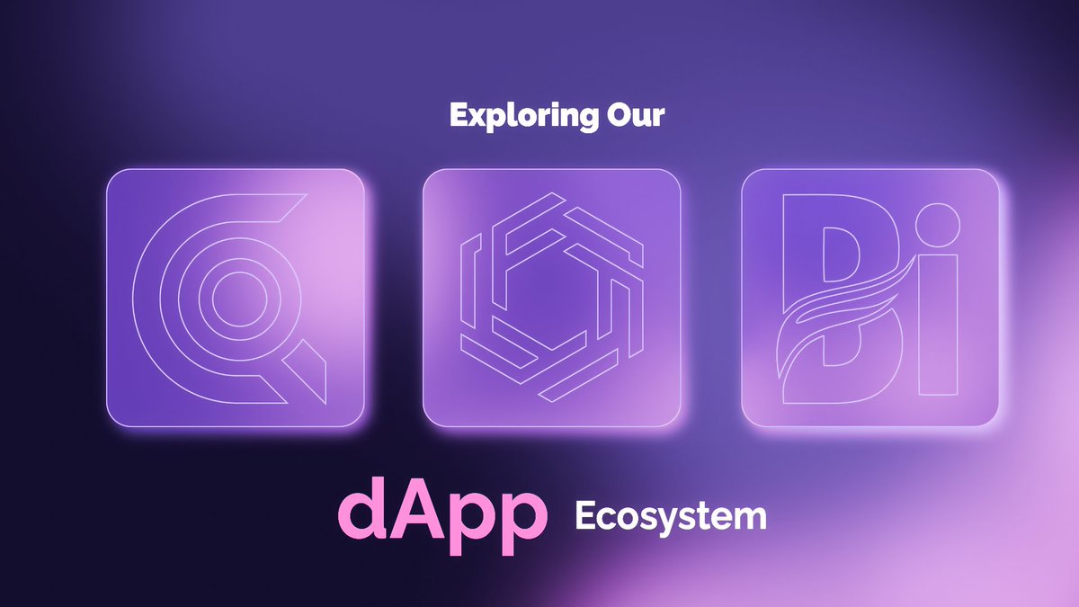 buycexinfinity's tweet photo. 🚀 Step into our dApp ecosystem! Experience the innovation and endless possibilities firsthand. Visit [https://t.co/UiR0RDdFLG] to see how dApps are shaping the future. #dAppEcosystem #Innovation #dApps #web3community #DeFianceApp #BlockchainSecurity #blockchain #Web3 https://t.co/Hp005aTnuy