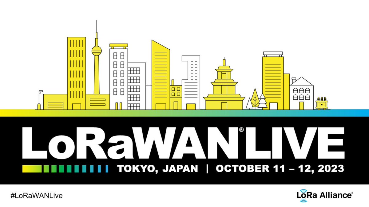 Grow your connections and see the latest #LoRaWAN innovations at #LoRaWANLIVE Tokyo this October! @Semtech will be there. Register now for this public two-day event – the only LoRaWAN Live event of 2023 in Asia-Pacific! bit.ly/LoRaWANLive-To…